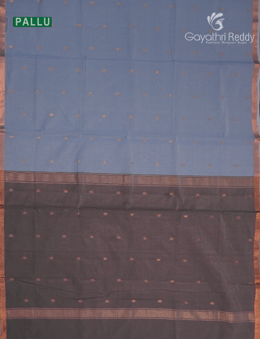 Sico Saree in Grey and Concrete Grey