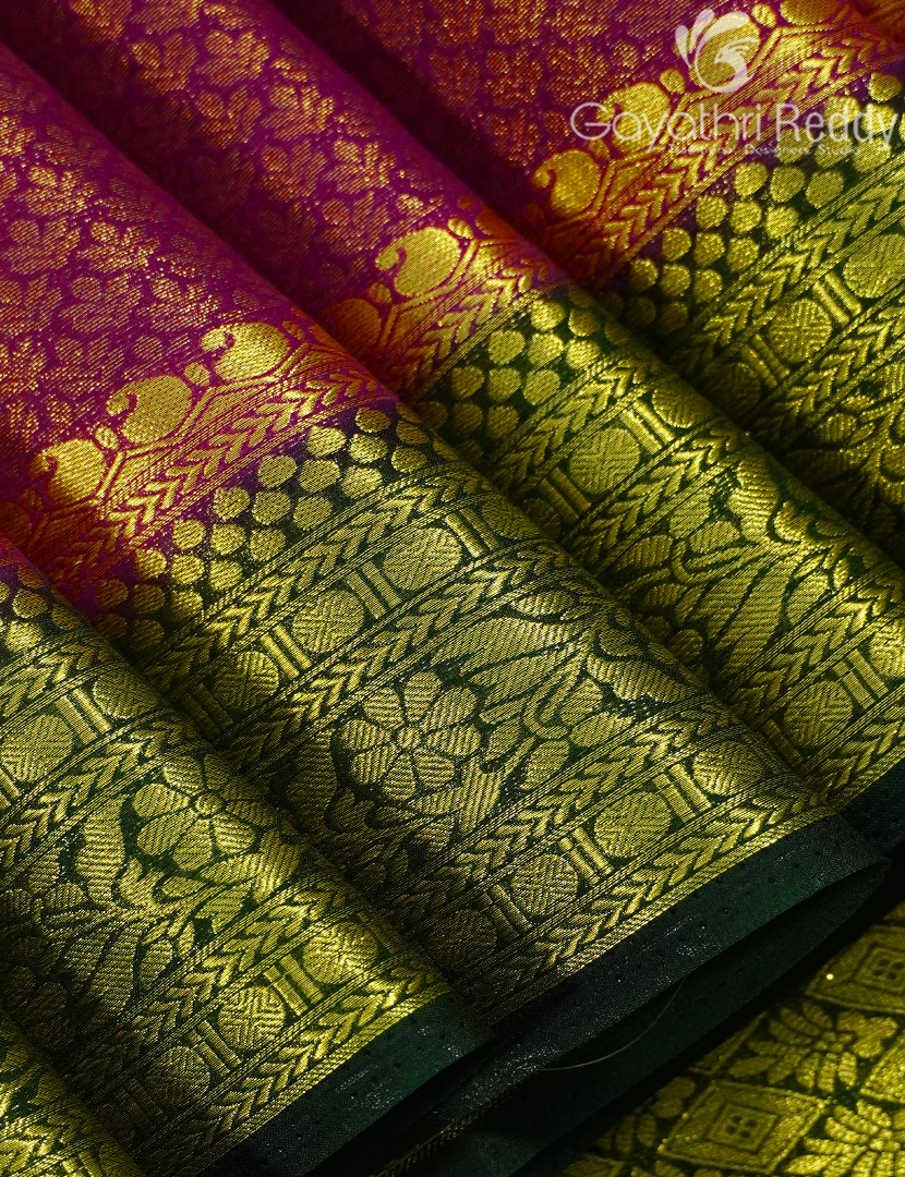 SEMI MYSORE CREPE SAREE-SMC386