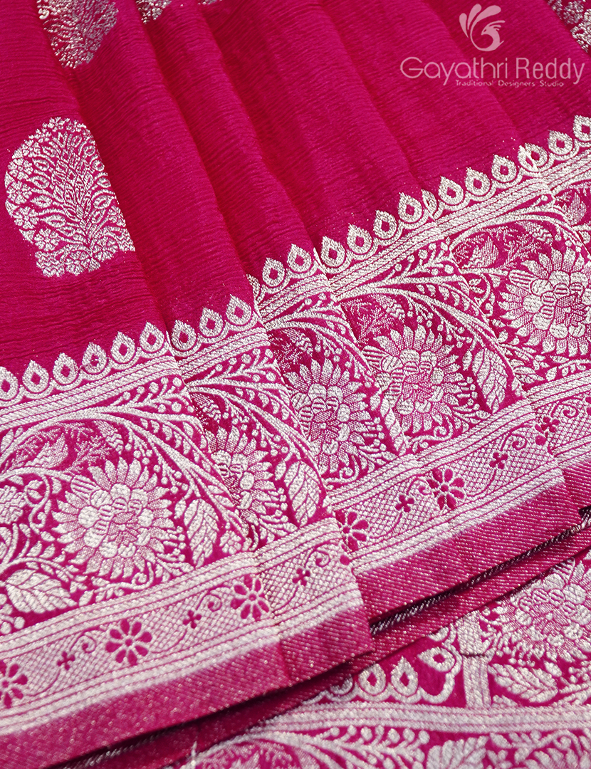 CHIFFON FANCY SAREE-PCF273