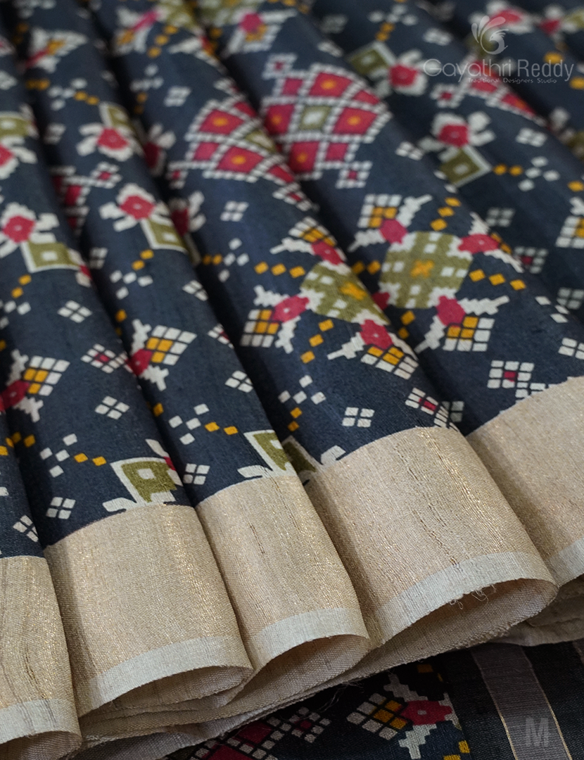 PURE DESI TUSSAR SILK-TS1384