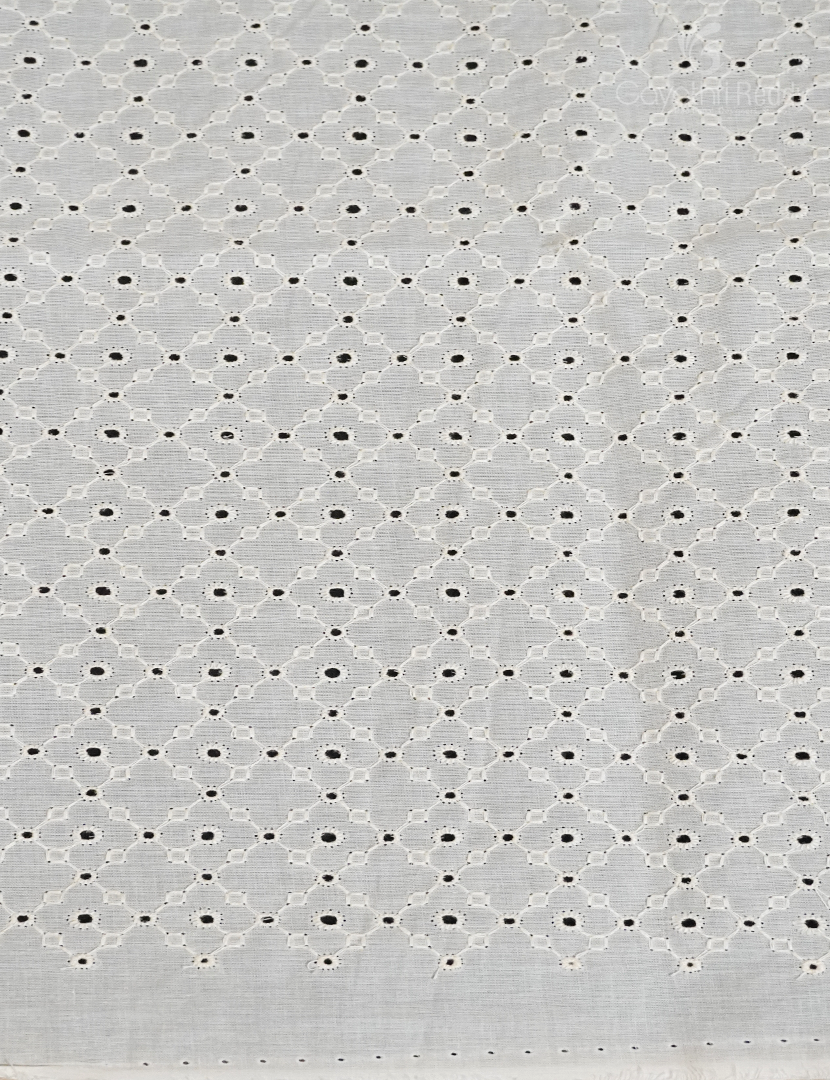 PURE COTTON HAKOBHA BLOUSE FABRIC(PER METER)-PCWF6