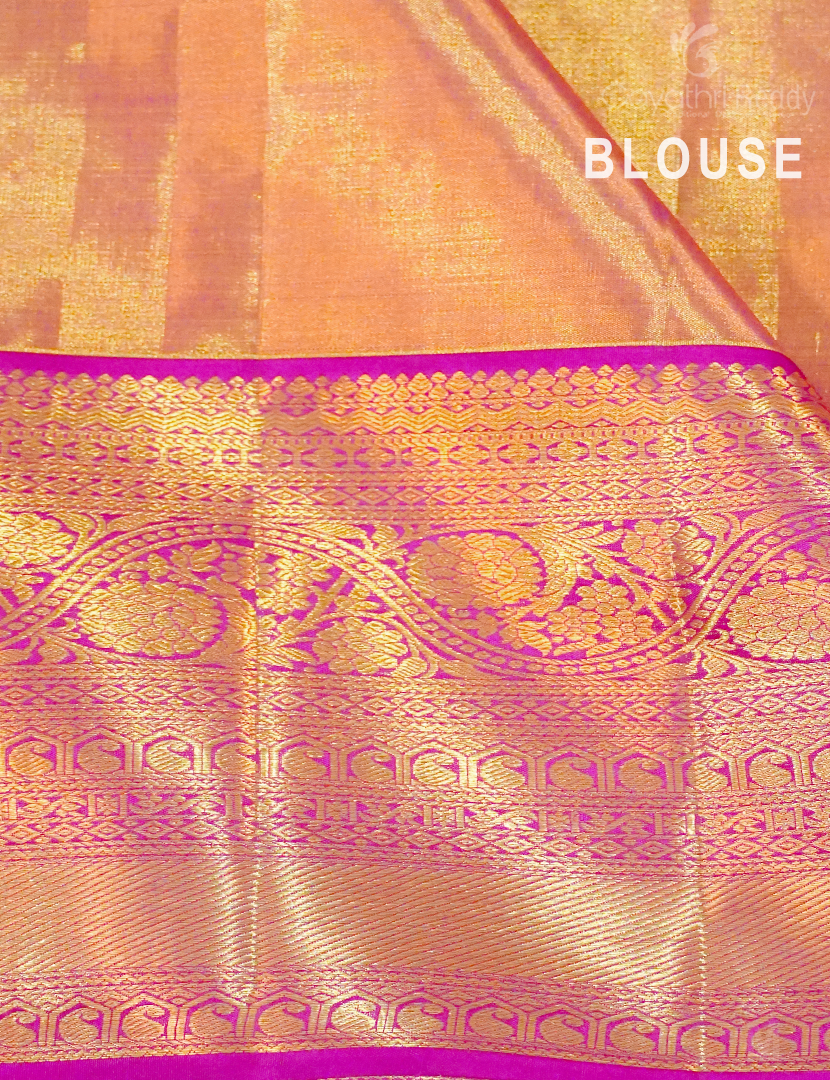 PURE KANCHI PATTU TISSUE-KP7481