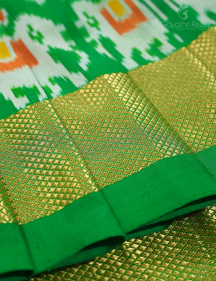 PURE IKKAT PATTU LEHANGA(MEDIUM SIZE)-IPL73