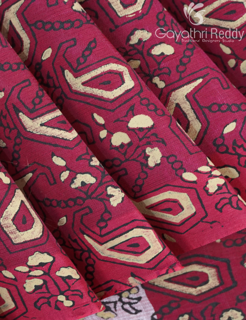 MANGALAGIRI PRINTED SAREE-MP112