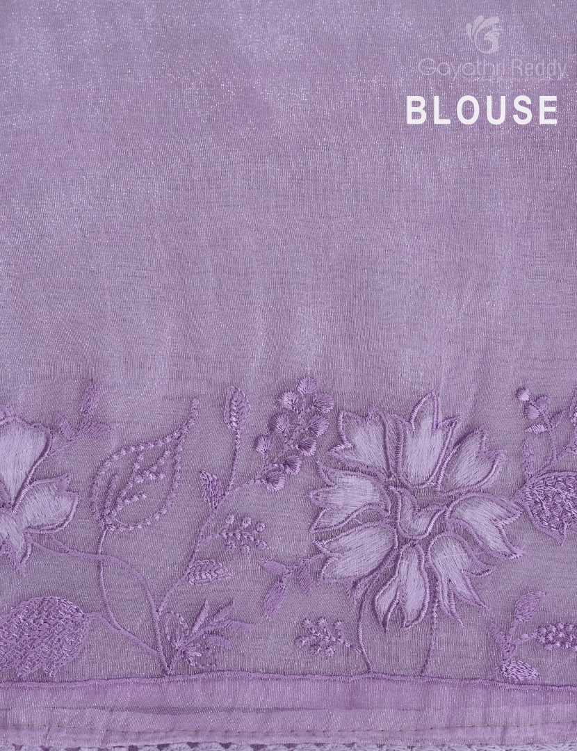 GLASS ORGANZA HANDWORK SAREE-FO715