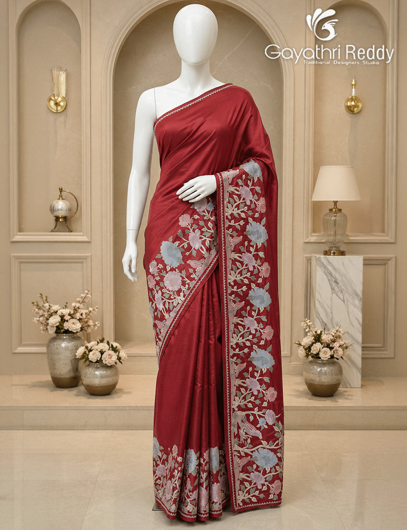 DUPION SILK FANCY SAREE -DSF15