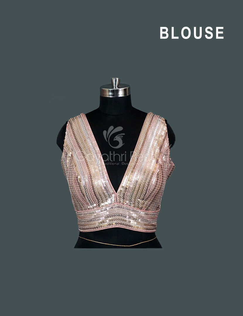 FANCY WORK BLOUSE-FRB14