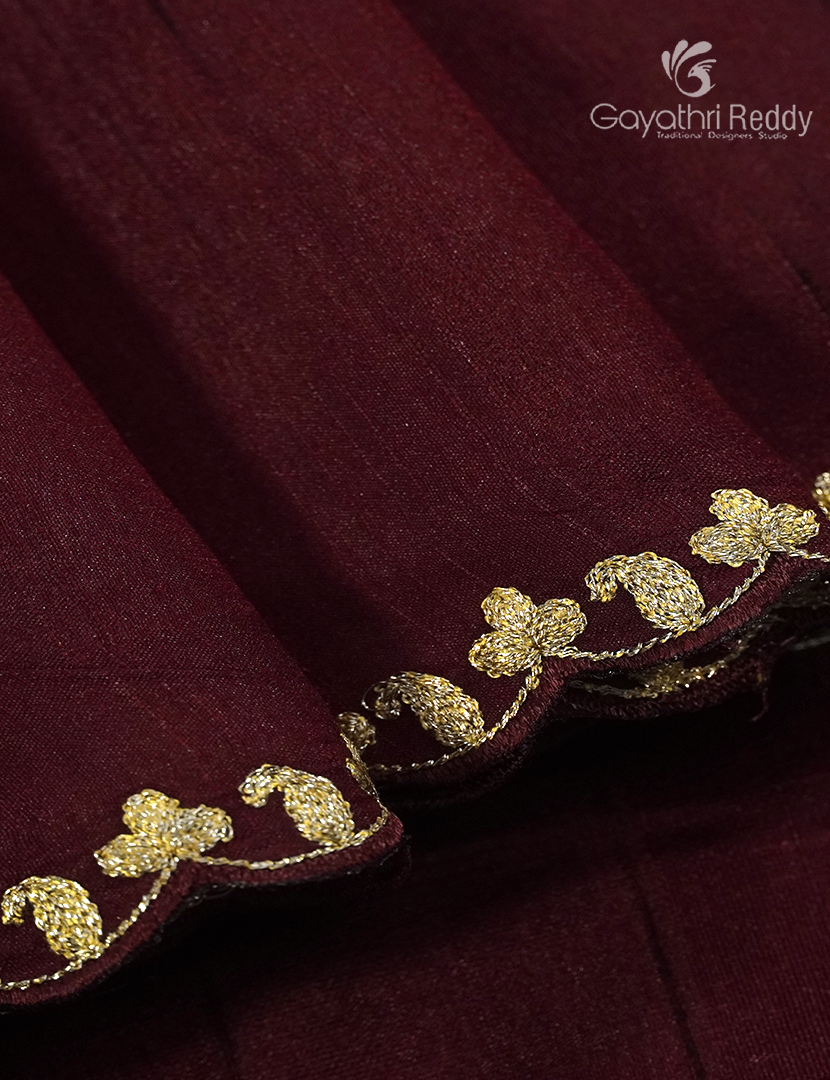 DUPION SILK FANCY SAREE -DSF34