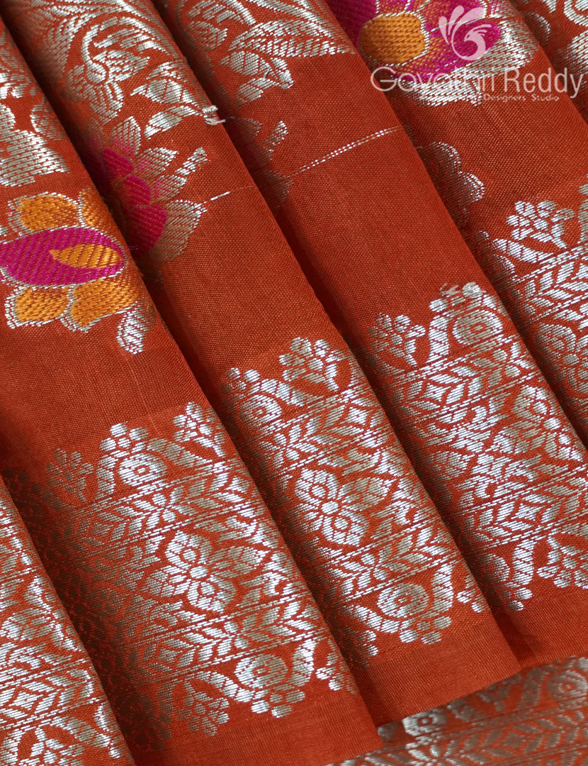 MANGO SILK SAREE -PRM961