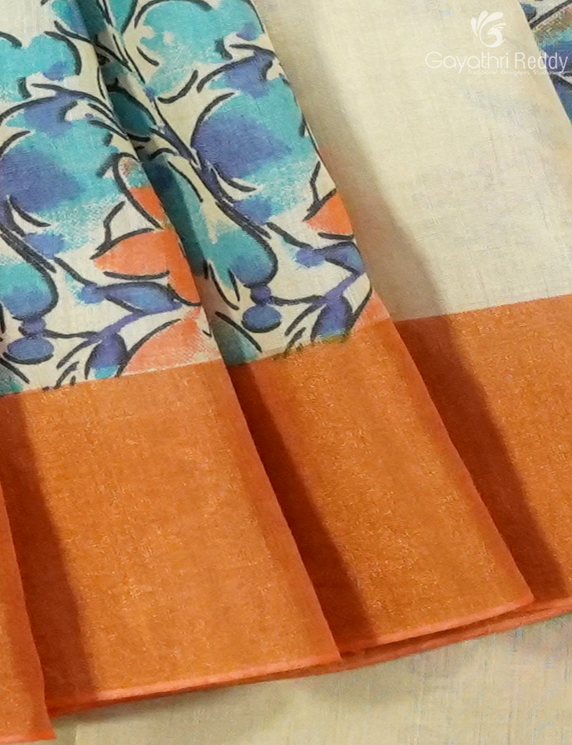 PURE DESI TUSSAR SILK SAREE-TS1570