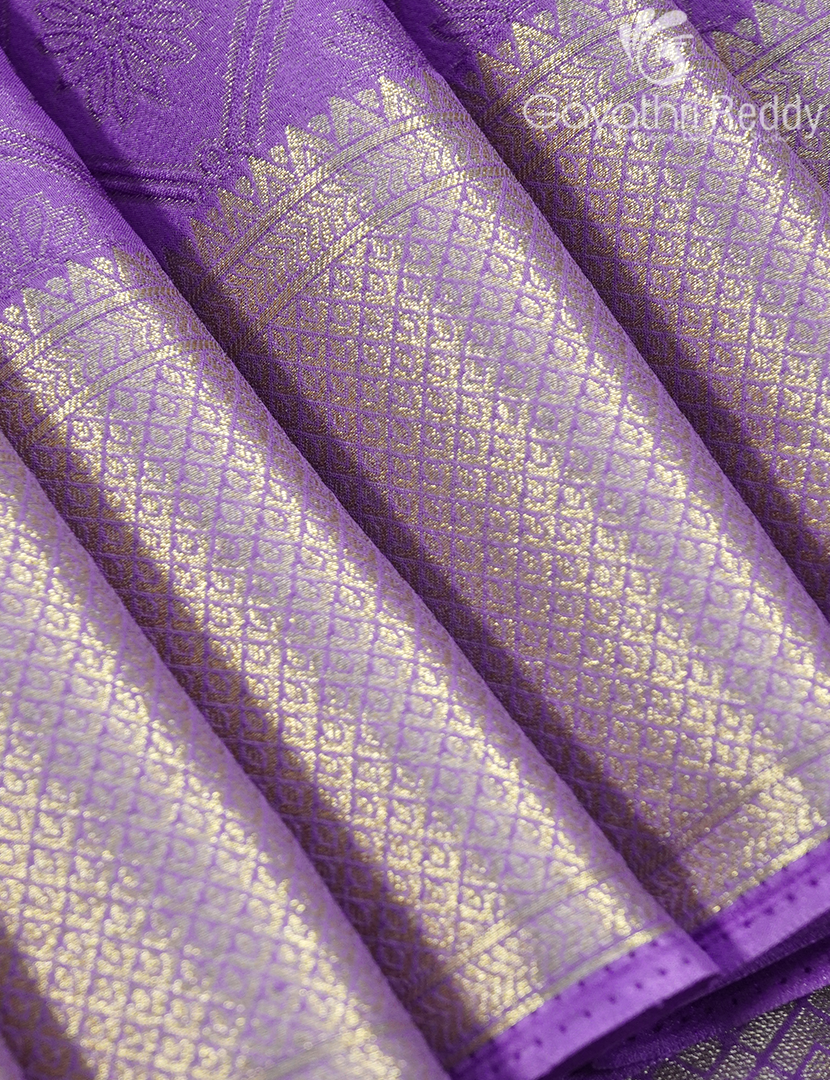SEMI MYSORE CREPE SAREE-SMC310