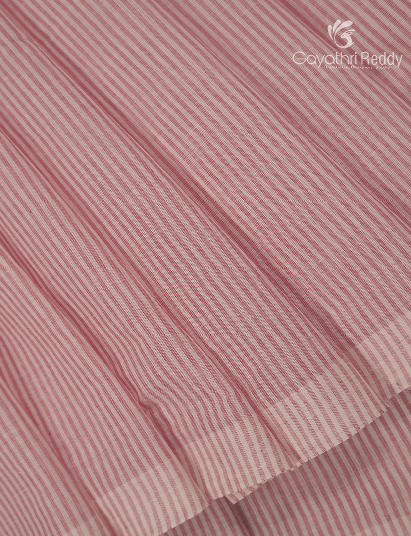 Pure Kanchi Cotton Printed Saree in Peach