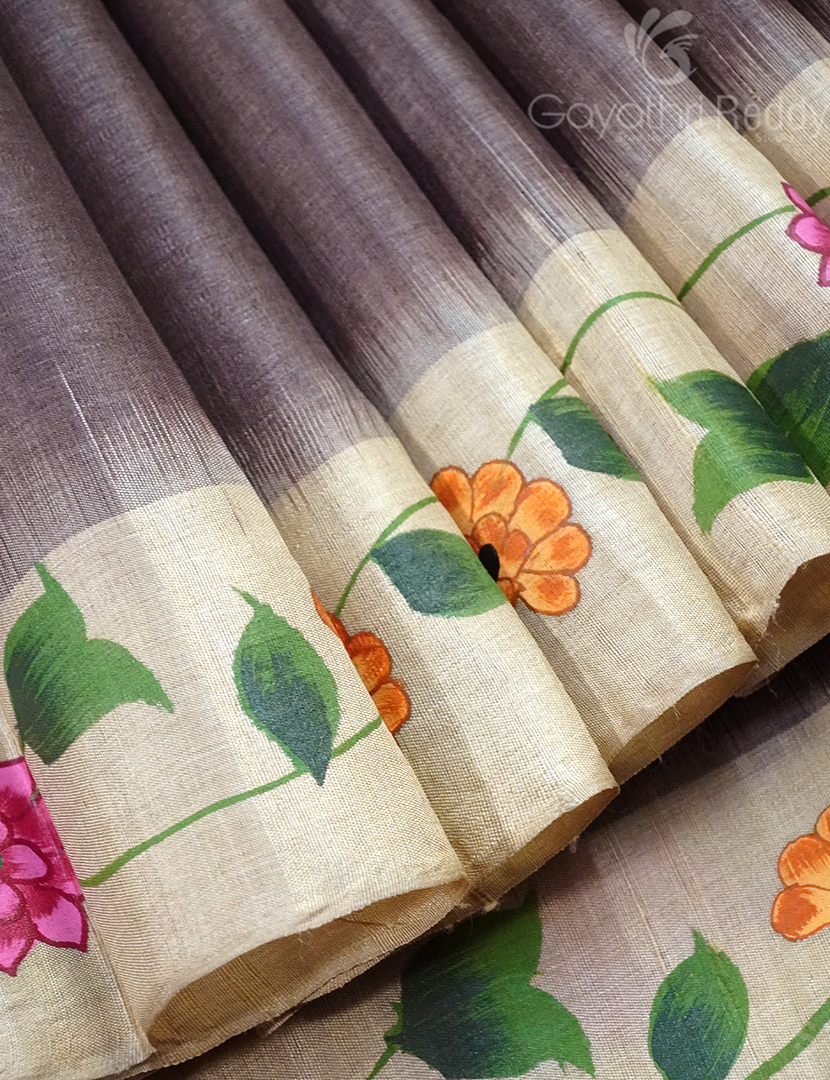 PURE DESI TUSSAR SILK-TS1507