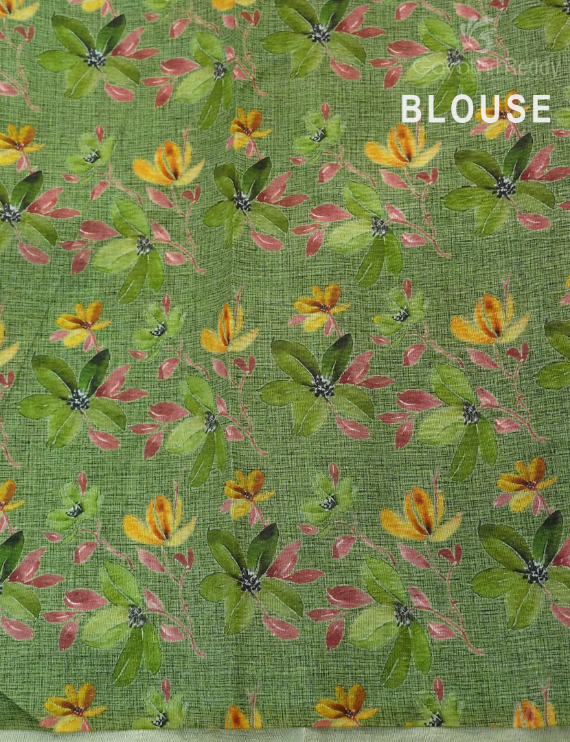 WRINKLE ORGANZA SAREE-OP574