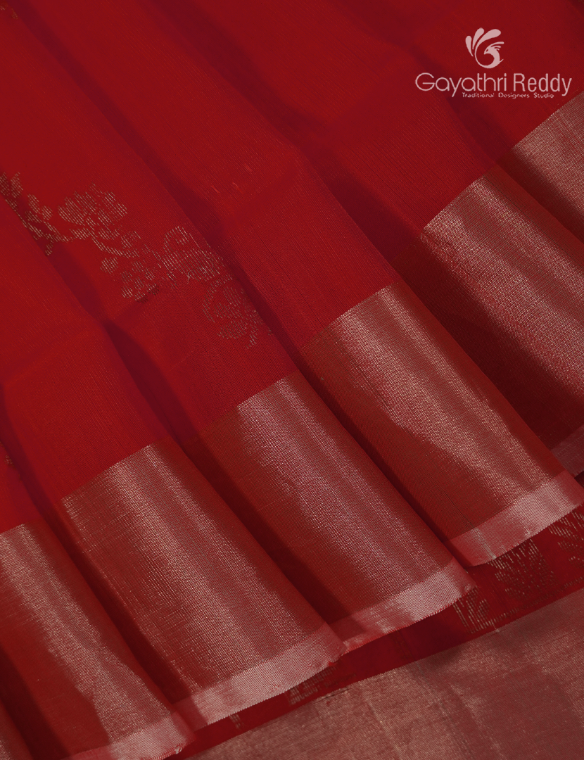 Pure Uppada Silk Saree in Red