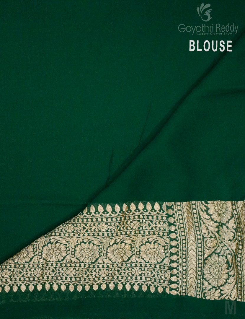 PURE BANARAS GEORGETTE KADDI-BG620