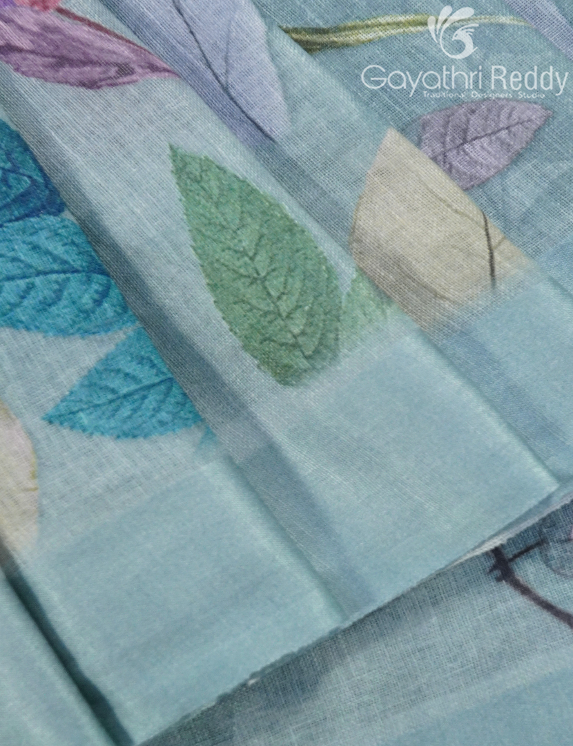 PURE LINEN SAREE-L1429