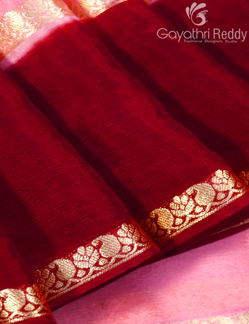 CHINON CHIFFON SAREE-CCS3