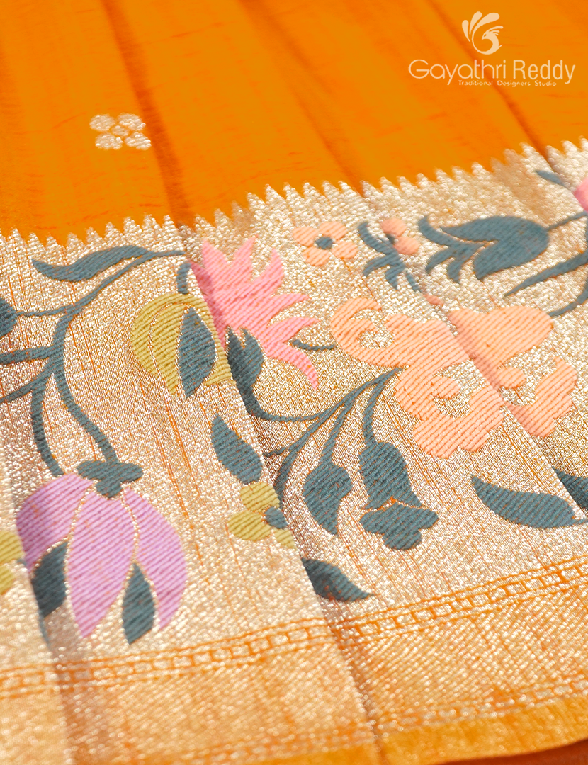 SEMI TUSSAR KADDI SAREE-STK18