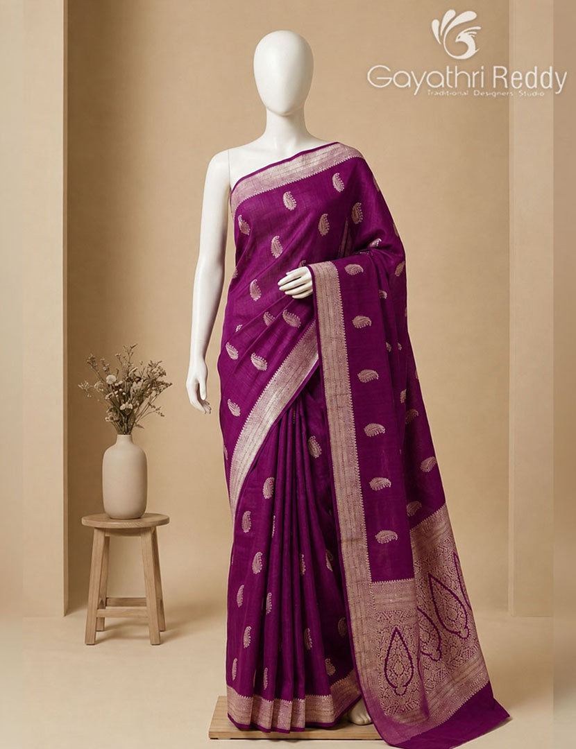 SEMI TUSSAR SAREE-ST1132