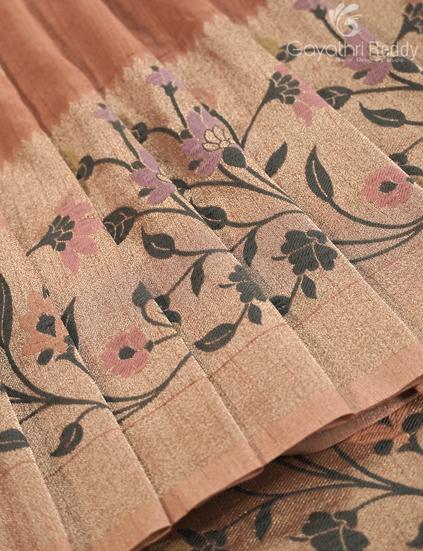 SEMI TUSSAR KADDI SAREE-STK9