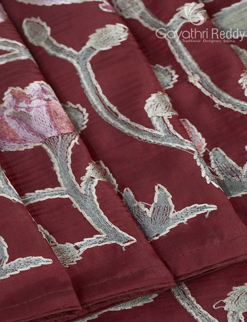 SEMI DUPION SILK WORK-SDSW3