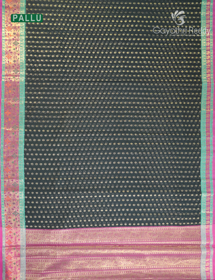 PURE BANARAS NETTED SAREE-BKS154
