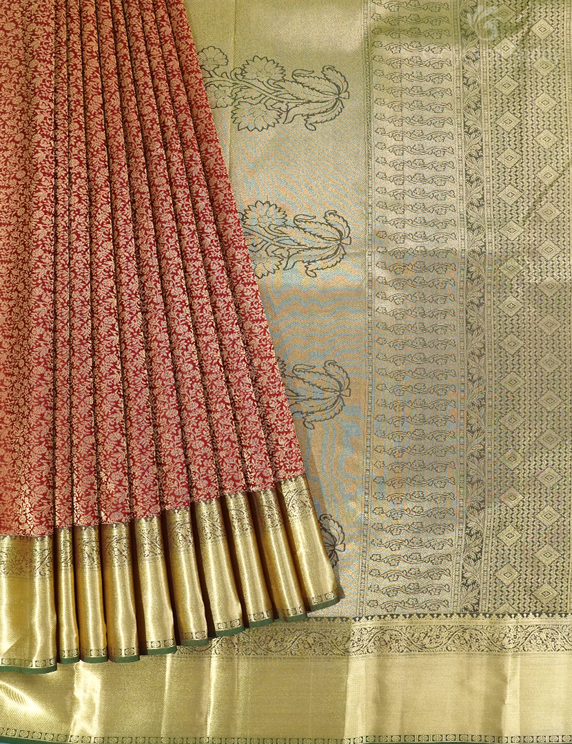 PURE KANCHI VINTAGE SAREE-PKV134