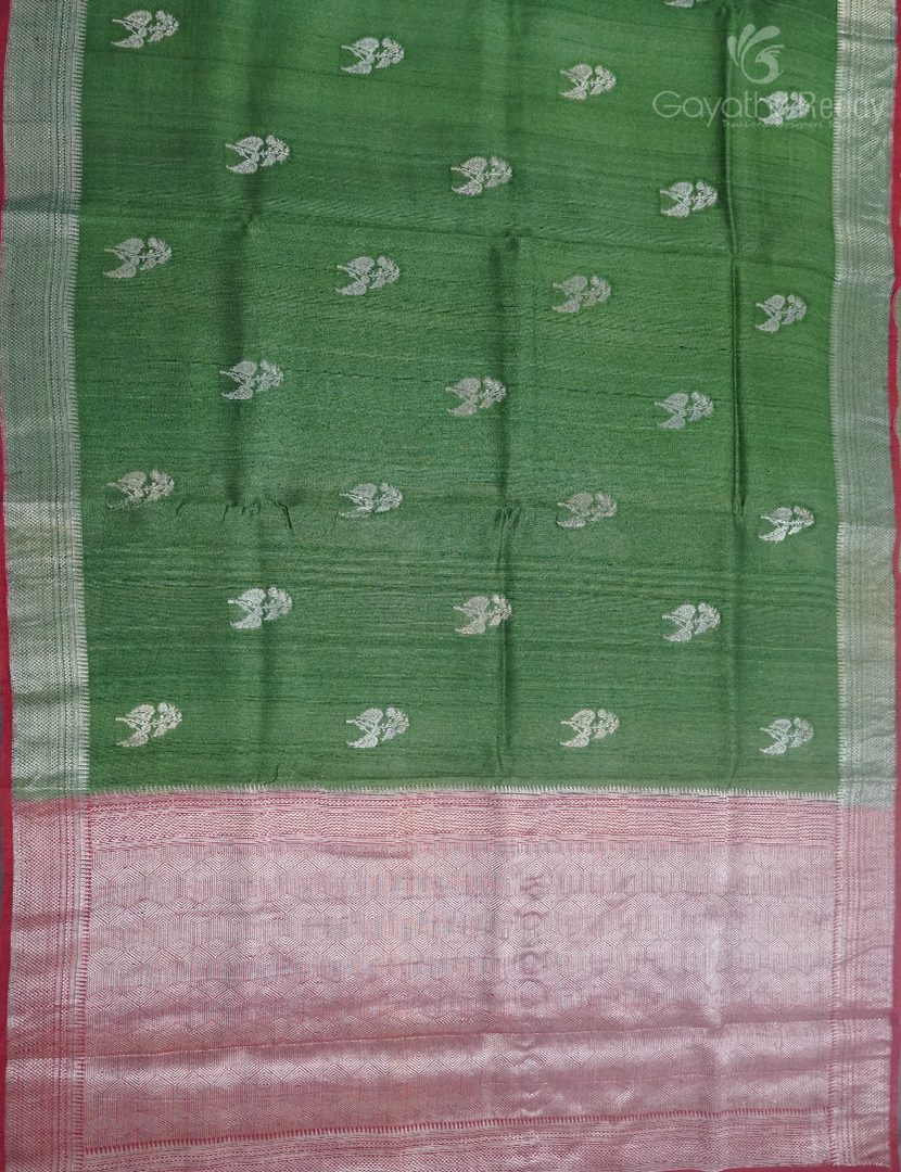 DESI TUSSAR SILK ZARI-TS1499