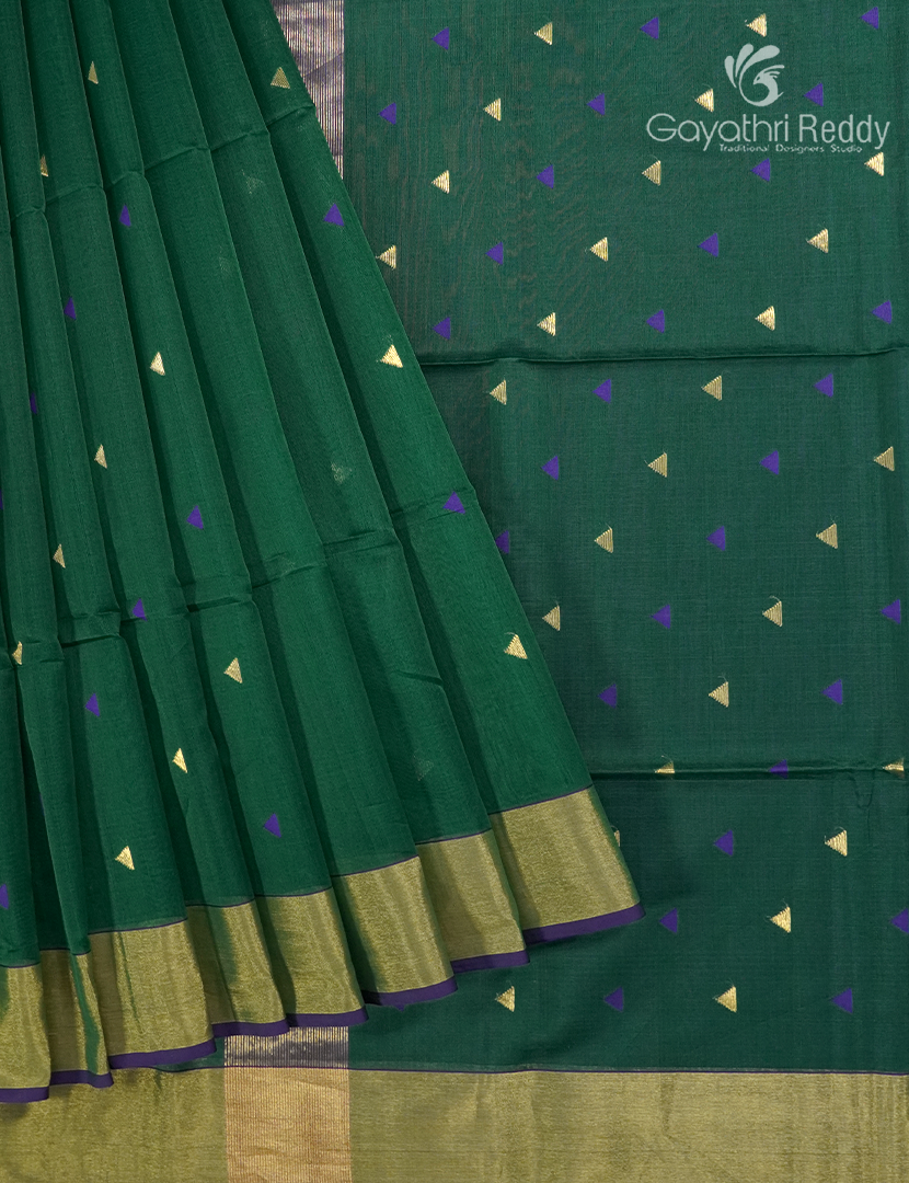 PURE CHANDERI SICO SAREES -CPS1267