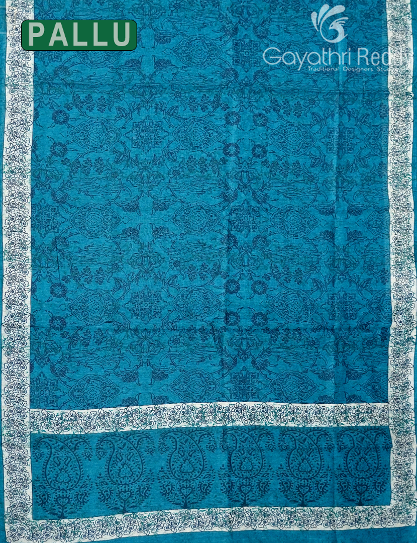 CHANDERI SILK SAREE-CPS1163