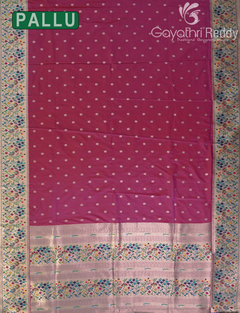 SEMI PAITHANI SAREE-SPS45