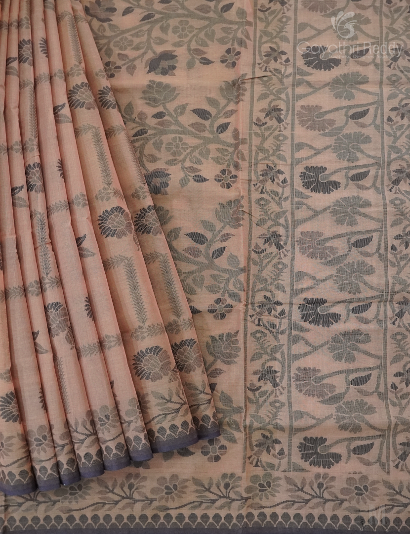 JAMDANI COTTON(WITHOUT BLOUSE)-JMC448