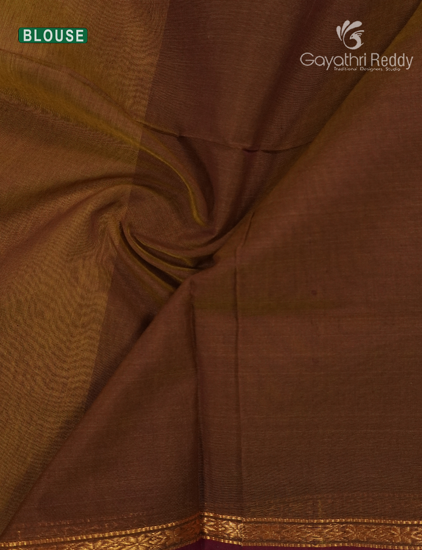 Sico Saree in Yellow and Brown