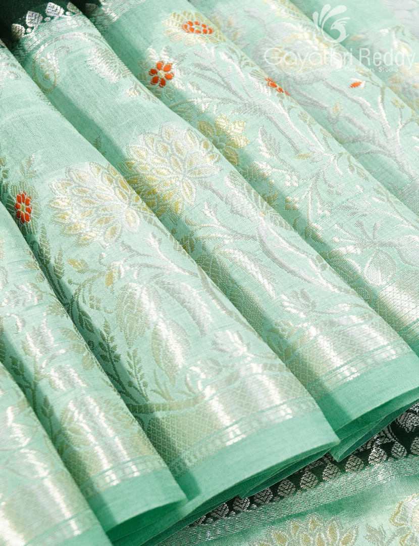 MANGO SILK SAREE -PRM989