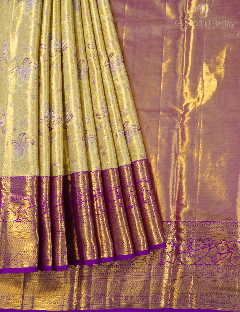 PURE KANCHI PATTU PAVADA(MEDIUM SIZE)-KPL827