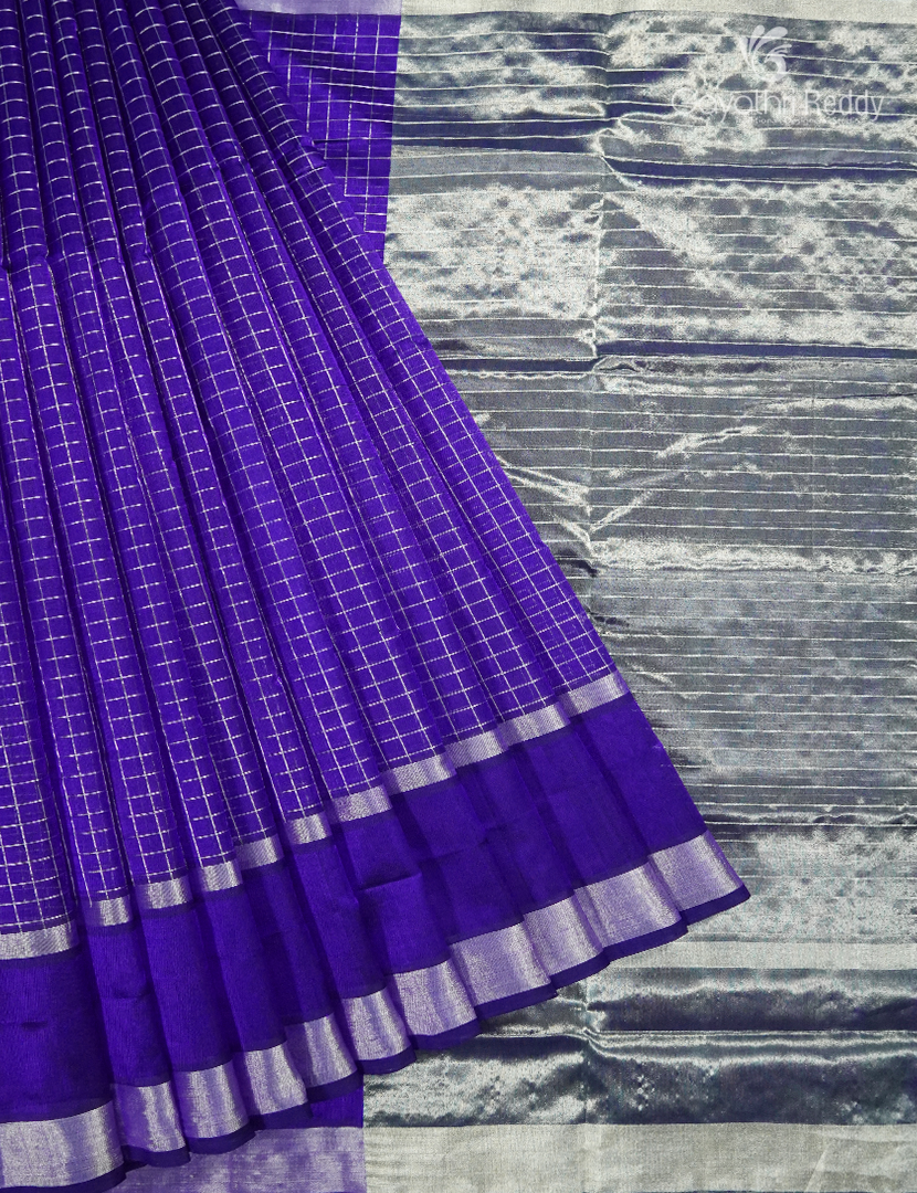 Pure Arani Sico Saree in Violet