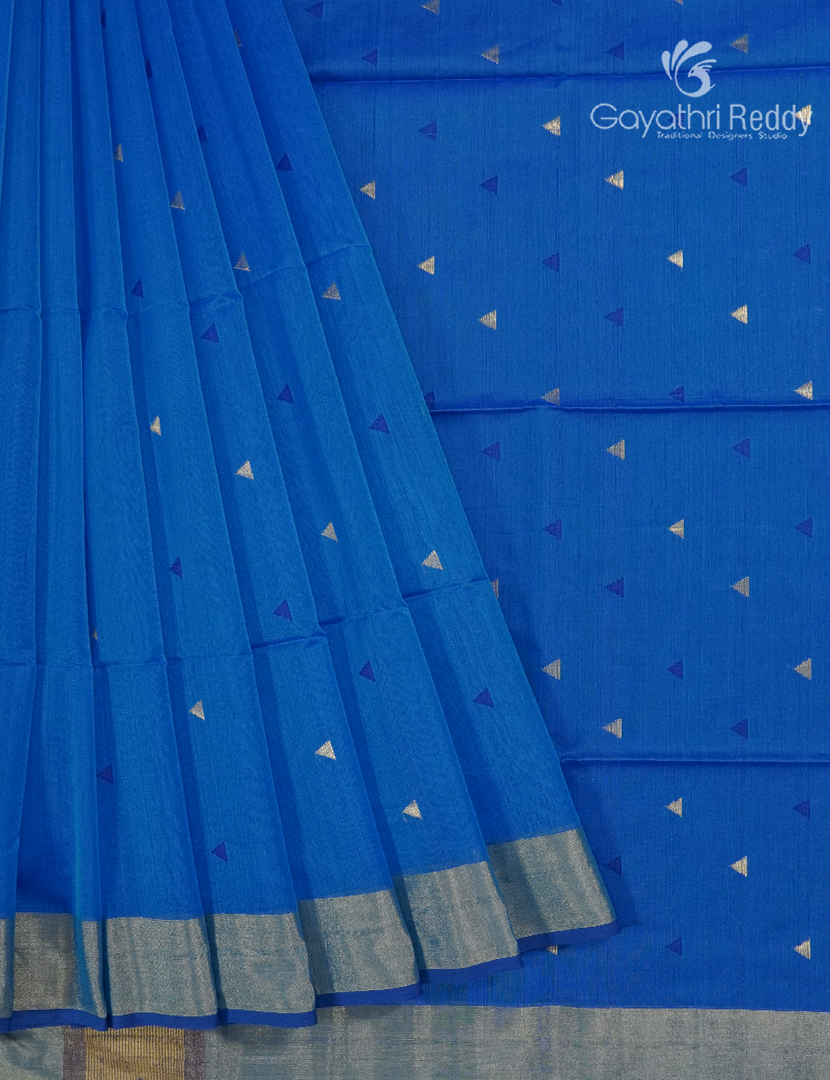 PURE CHANDERI SICO SAREES -CPS1268
