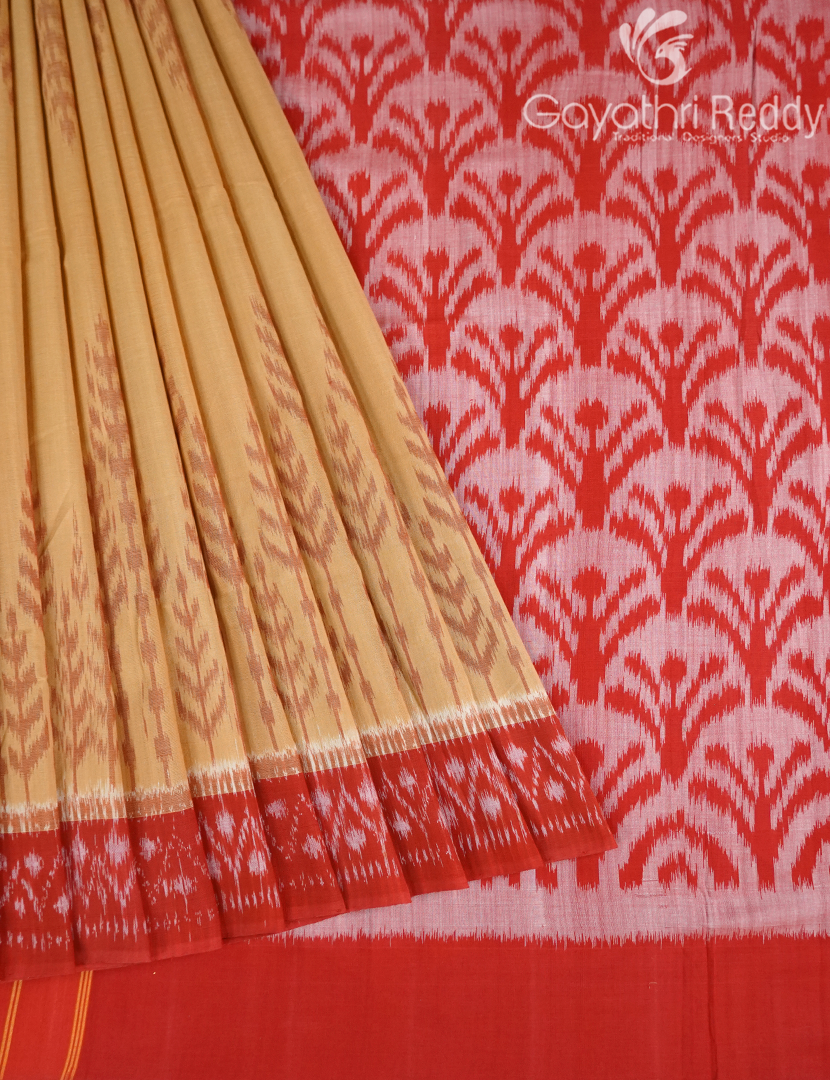 PURE IKKAT COTTON (H.L) SAREE-IKC1075