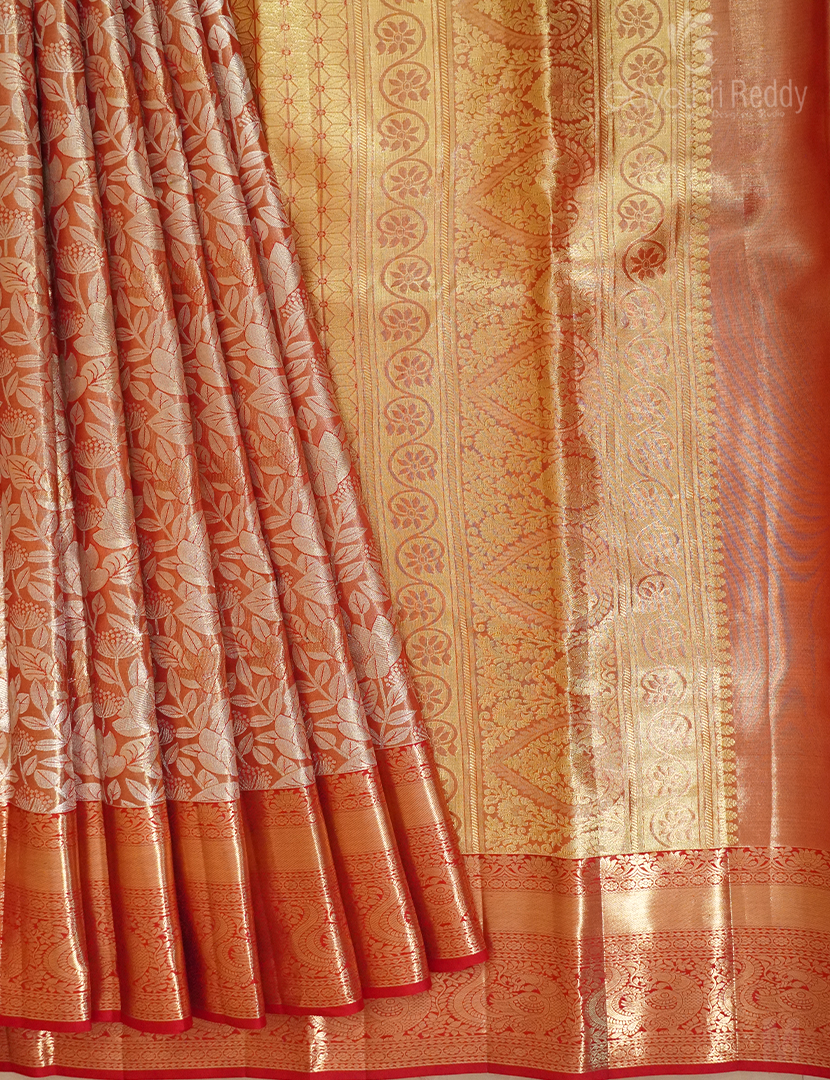 PURE KANCHI TISSUE SAREE-KP6844