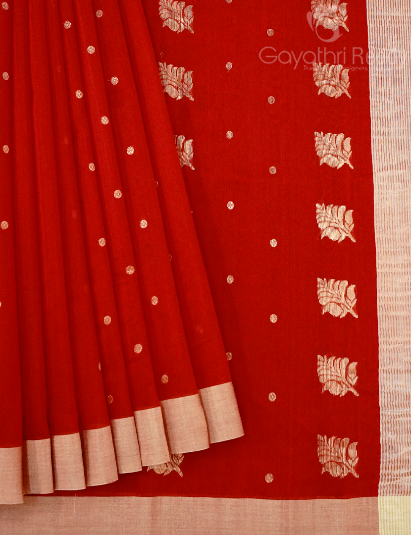 PURE CHANDERI SICO SAREE-PCS671