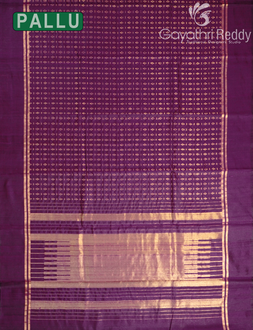 PURE KHADI PATTU SAREE-KHP1246