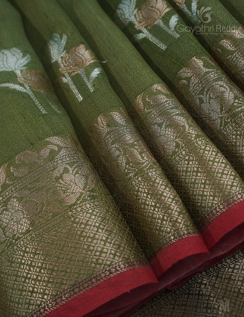 DESI TUSSAR SILK ZARI-TS1500