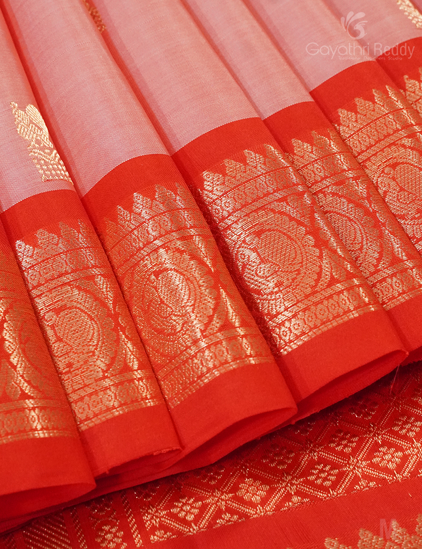 PURE KANCHI PATTU SMALL BORDER-KP7795