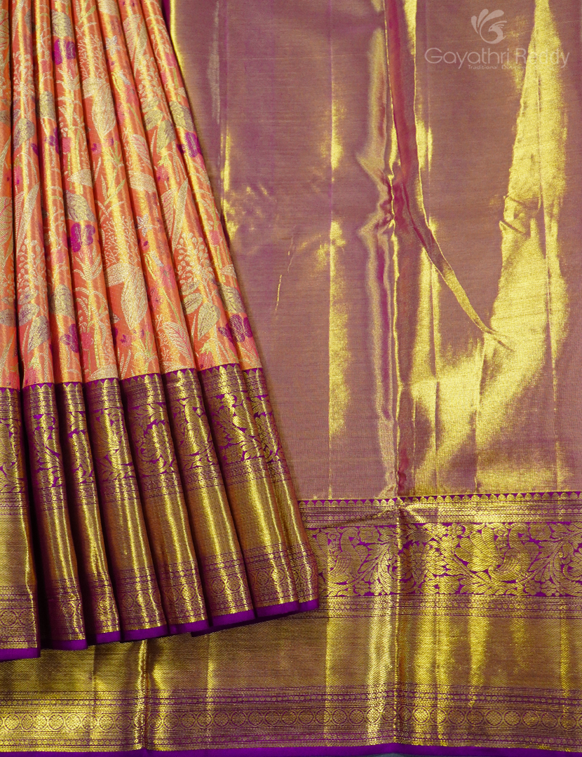 PURE KANCHI PATTU PAVADA(MEDIUM SIZE)-KPL828