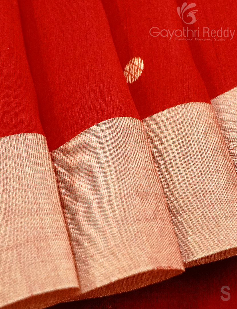 PURE CHANDERI SICO SAREE-PCS671