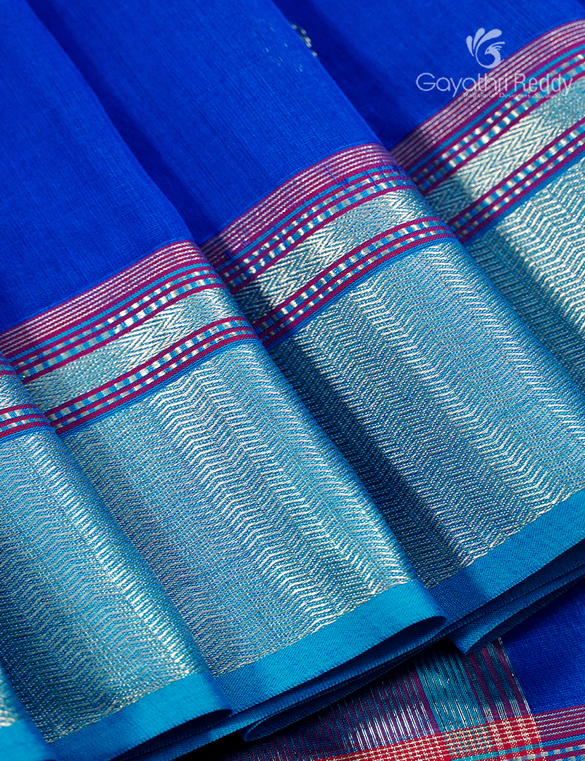 PURE CHANDERI BUTTA SAREES -CPS1208
