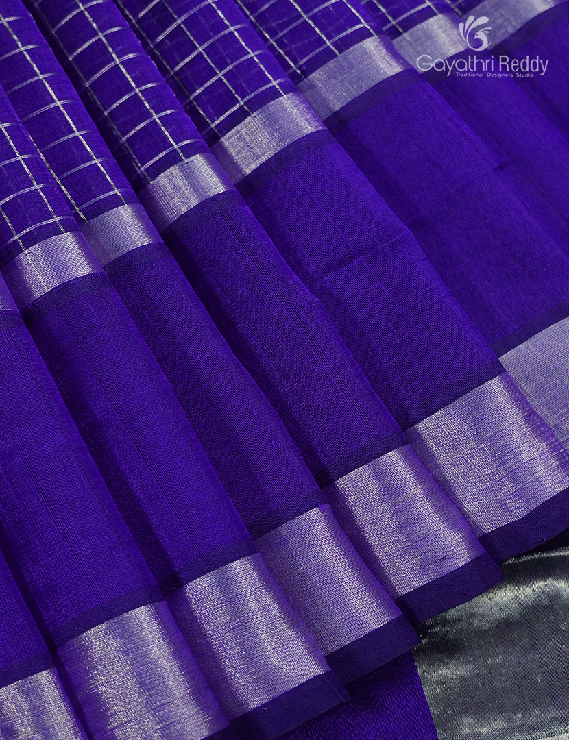 Pure Arani Sico Saree in Violet