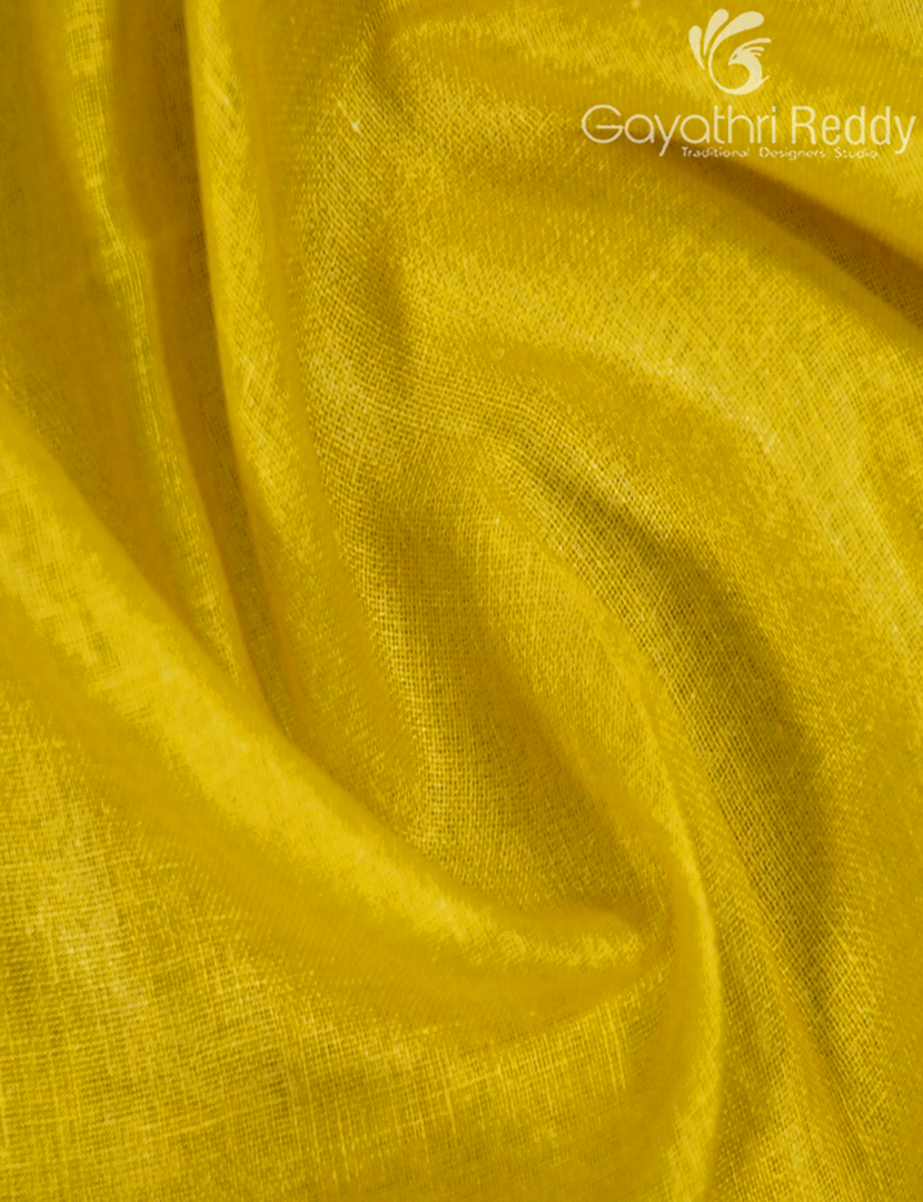 PURE LINEN SAREE-L1439