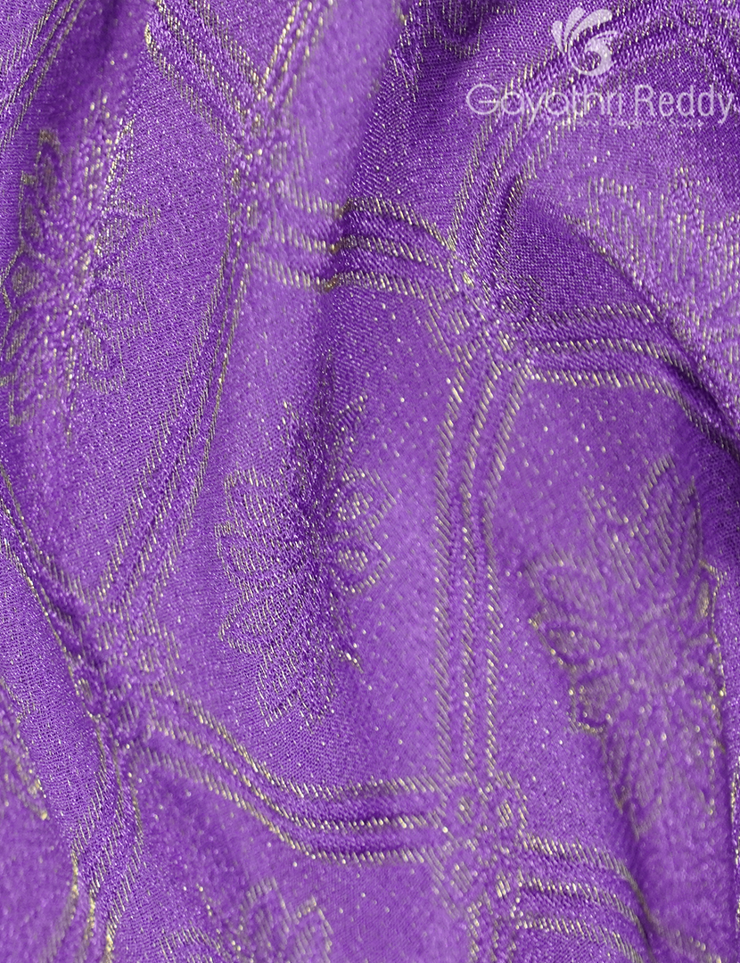 SEMI MYSORE CREPE SAREE-SMC310